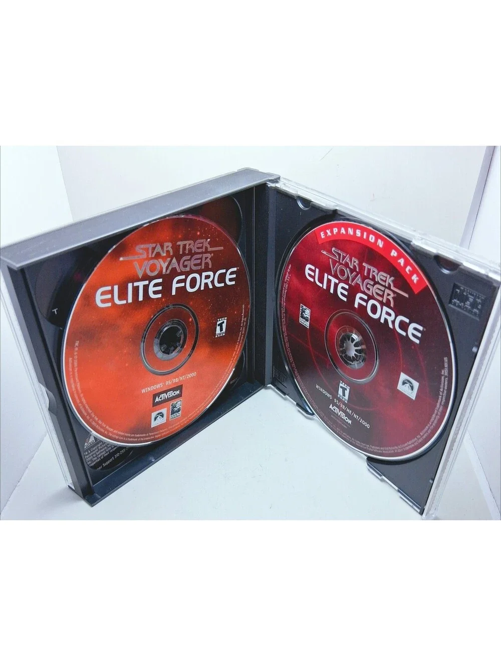 Activision Star Trek Action Pack PC Compilation w/ Manual Expansion Pack 2002